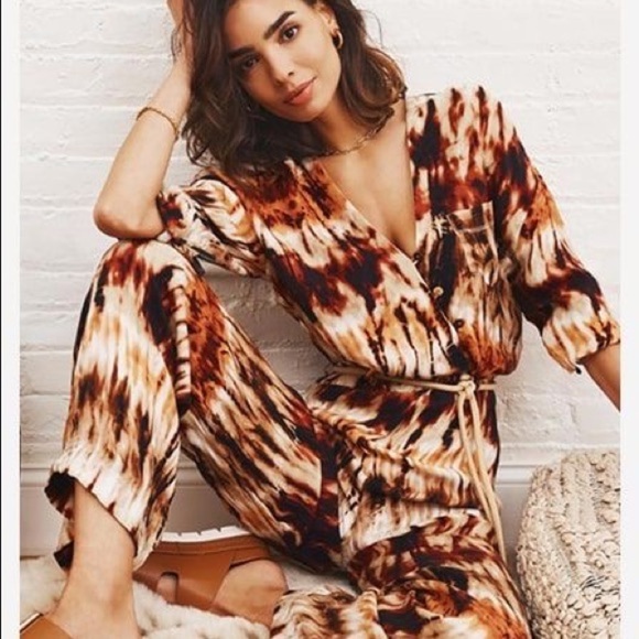 Nanushka Multicolor Tie-Dye Jumpsuit NWT - Picture 10 of 15